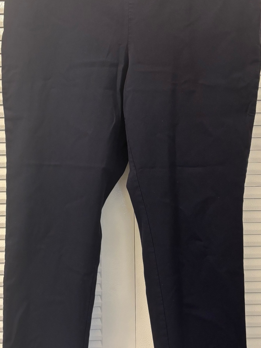 Liz Claiborne Women's Straight Leg Dress Pants in Navy Blue
